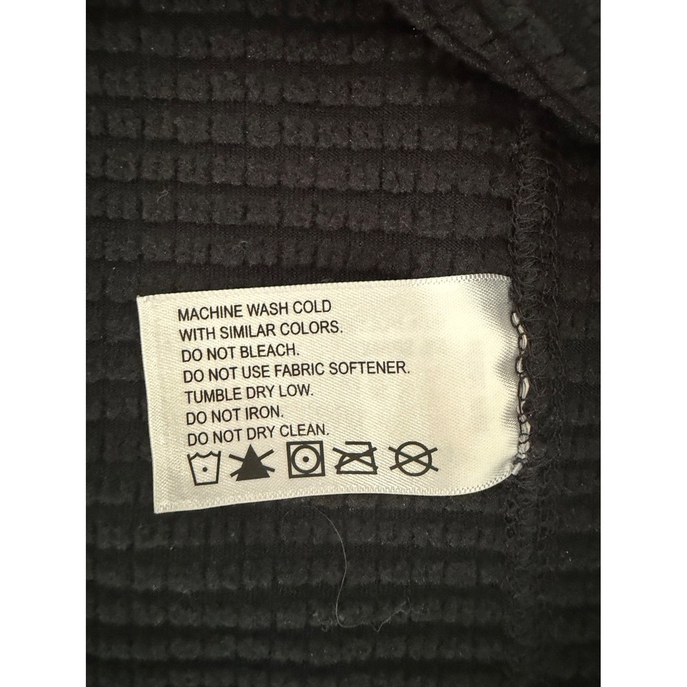 Orvis 1/4 Zip Pullover Mens XL Horseshoe Hills Athletic Black Pockets Jacket EUC - Picture 8 of 15